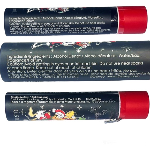 Torrid Disney Mickey Mouse & Friends Holiday Fragrance Perfume Travel Si… - Picture 16 of 16